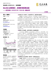 2020年一季报点评：线上收入显著增长，疫情影响短期业绩