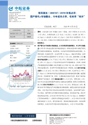 2019年报点评：国产替代+市场整合，今年或市占率、毛利率“双升”