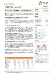 2020Q1点评：受疫情影响，公司业绩下滑明显