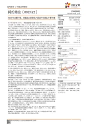 2019年业绩下滑,持续加大研发投入推动产品梯队不断丰富