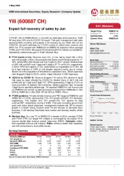 Expect full recovery of sales by Jun