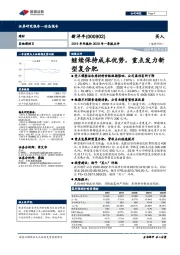 2019年年报和2020年一季报点评:继续保持成本优势,重点发力新型复合肥