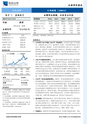 业绩符合预期,业务多点开花