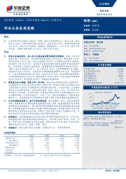 2019年报及2020年一季报点评：网安业务表现亮眼