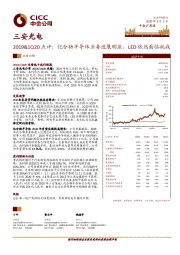 2019&1Q20点评：化合物半导体业务进展明显，LED依然面临挑战