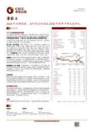 2019年业绩稳健，高外销占比造成2020年接单不确定性加大