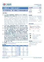 区位优势明显，做大钢铁主业增强规模优势