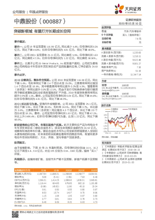 突破新领域 有望打开长期成长空间