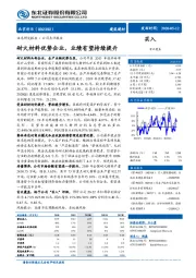 耐火材料优势企业，业绩有望持续提升