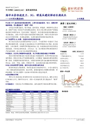 公司首次覆盖报告:海洋业务快速发力,5G、特高压建设驱动长期成长