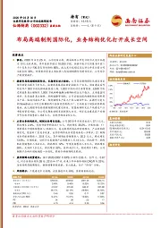 布局高端制剂国际化，业务结构优化打开成长空间