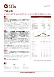 新合同价格带来2Q20业绩压力，油价回升增加长周期向上确定性