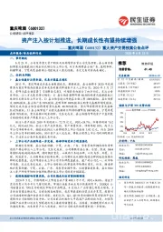 重大资产交易预案公告点评:资产注入按计划推进,长期成长性有望持续增强