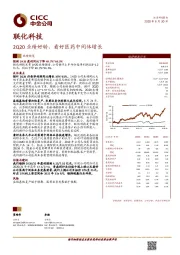 2Q20业绩好转，看好医药中间体增长