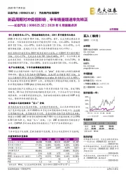 2020年6月销量点评：新品周期对冲疫情影响，半年销量增速率先转正