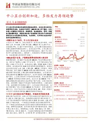 中小显示创新加速,多维发力再领趋势