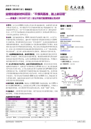 非公开发行股票预案公告点评：定增投建新材料项目：“不惧风雨路，踏上新征程”