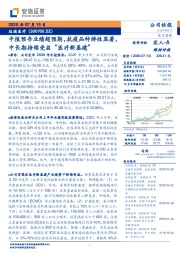 中报预告业绩超预期，抗疫品种弹性显著，中长期持续受益“医疗新基建”