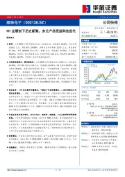 H1业绩创下历史新高，多元产品受益科技迭代