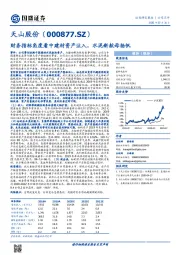 财务指标角度看中建材资产注入，水泥新航母扬帆