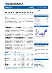 中报符合预期，看好大宗渠道下半年发力