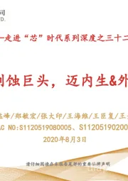 走进“芯”时代系列深度之三十二“中微公司”:国内半导刻蚀巨头,迈内生&外延平台化