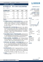 车用尿素龙头，国六升级开启成长新周期