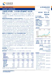 业绩符合预期,公司深化草铵膦产业布局
