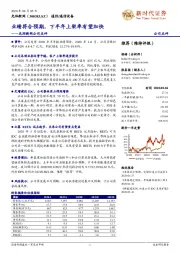 光环新网公司点评：业绩符合预期，下半年上架率有望加快