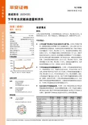 下半年光伏板块迎量利齐升