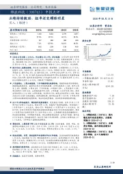业绩持续靓丽、组串逆变耀眼明星