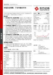 中报符合预期，下半年量价齐升