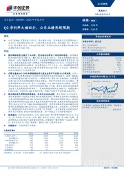 2020年中报点评：Q2净利率大幅回升，公司业绩再超预期