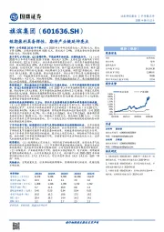 短期盈利具备弹性，期待产业链延伸亮点