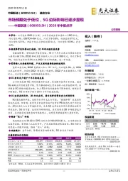 2020年中报点评：市场预期处于低位，5G边际影响已逐步显现