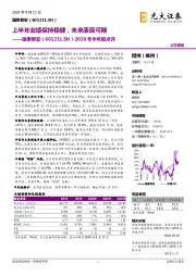 2020年半年报点评:上半年业绩保持稳健,未来表现可期