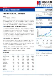“瀚蓝模式”生命力强,业绩显韧性