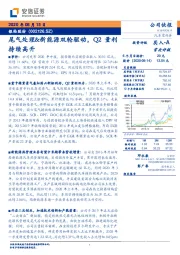 尾气处理&新能源双轮驱动，Q2量利持续高升