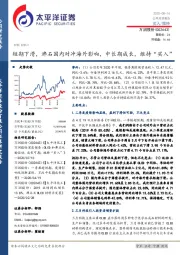短期下滑,沸石国内对冲海外影响,中长期成长,维持“买入”