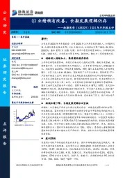 2020年半年报点评：Q2业绩稍有改善，长期发展逻辑仍存