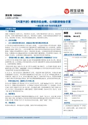 2020年半年报点评:《问道手游》继续夯实业绩,公司新游储备丰富