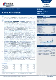 2020年中报点评：靓丽中报确认公司新周期