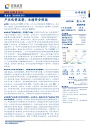 产业优势显著，业绩符合预期