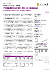 2020年半年报点评：半年报业绩再超市场预期，智能NB水表渗透加速