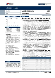 2020年中报点评:零售主业增长稳健,持续展店巩固区域优势