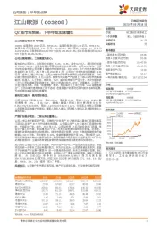 Q2超市场预期，下半年或加速增长