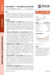 中报业绩点评：中报业绩承压 一体化推进凸显负极优势