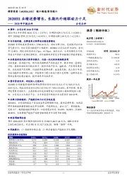 2020年中报点评：2020H1业绩逆势增长，长期内外销驱动力十足