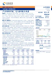 产品结构升级，Q2盈利能力改善