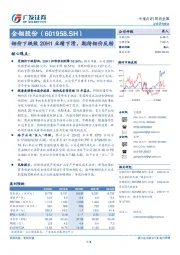 钼价下跌致20H1业绩下滑，期待钼价反转